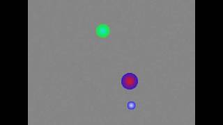 three circles rotating