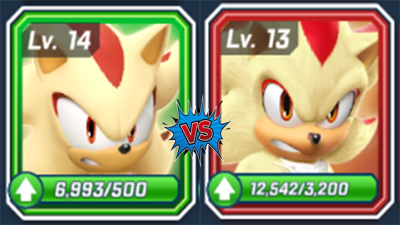 Sonic Forces Speed Battle - Super Shadow vs Movie Super Shadow (android, ios) Gameplay