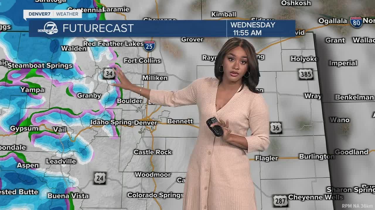 Pattern shift brings light mountain snow and late-week rain chances ...