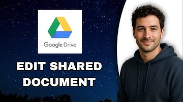 How to Edit Shared Google Drive Documents - Collaboration Tutorial 2025
