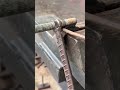 Making a special tool for bending iron can be easily done by a creative person.#shorts
