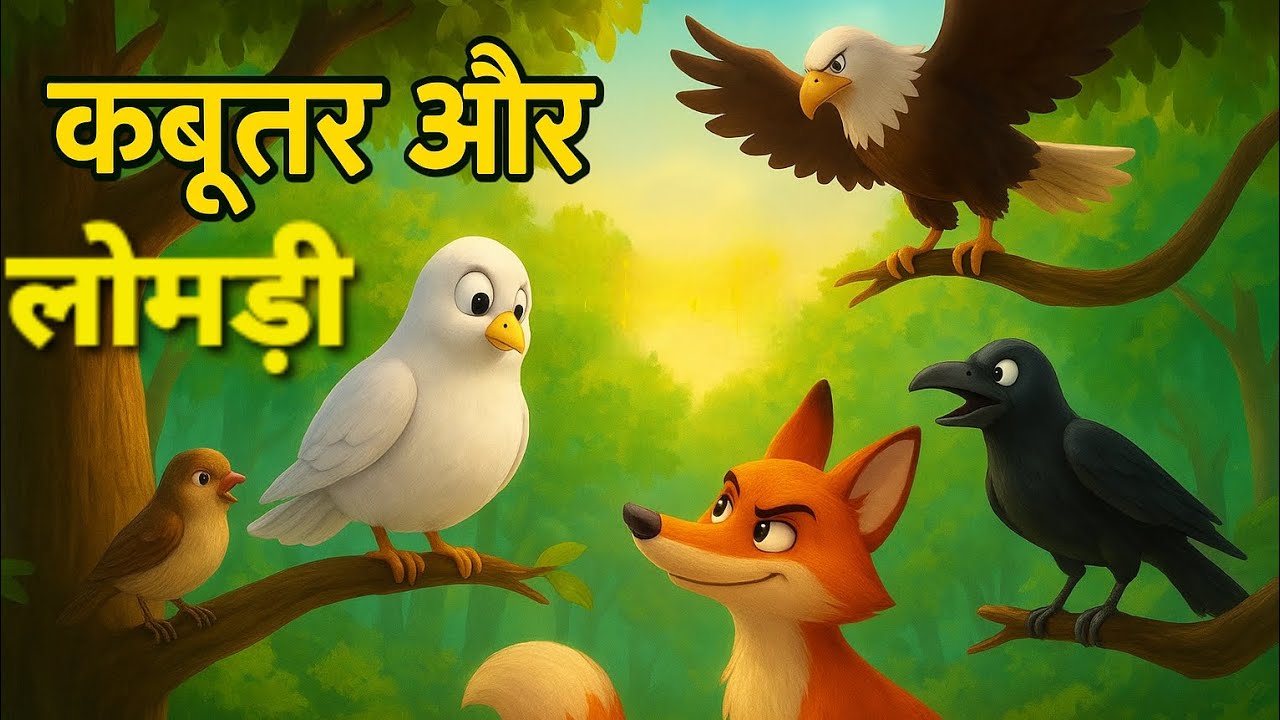 कबूतर और लोमड़ी की कहानी | Panchatantra Kahani | Moral Story in Hindi | cartoonstreet 