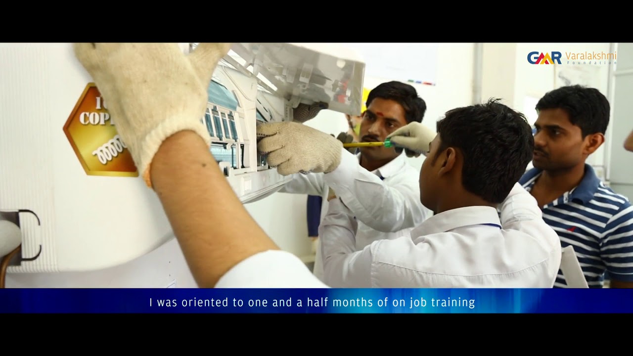 Refrigeration and Airconditioning course at GMRV Center for