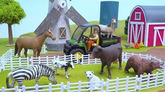 귀여운 동물 트럭 놀이 - 비보와 동물 친구들! thumbnail