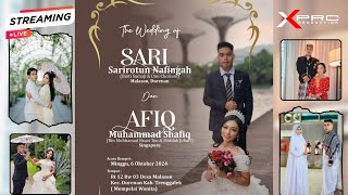 #live THE WEDDING SARI & AFIQ | XPRO PRODUCTION | MAYANGSARI AUDIO