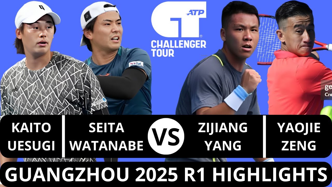 Kaito Uesugi 上杉海斗 & Seita Watanabe 渡邉聖太 vs Zijiang Yang & Yaojie Zeng | Guangzhou 2025 R1 Highlights