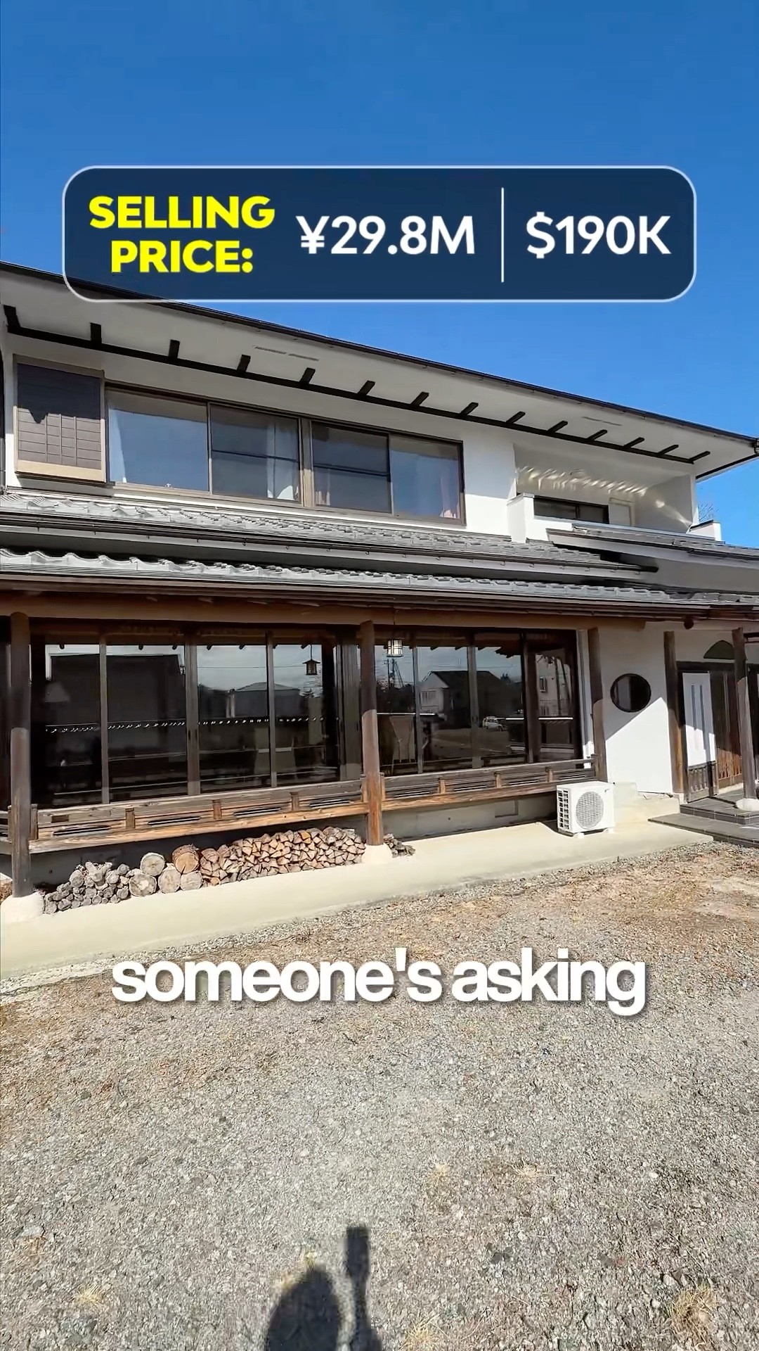 Massive Japanese House. Under $200K #AkiyaHub #JapaneseHouse
