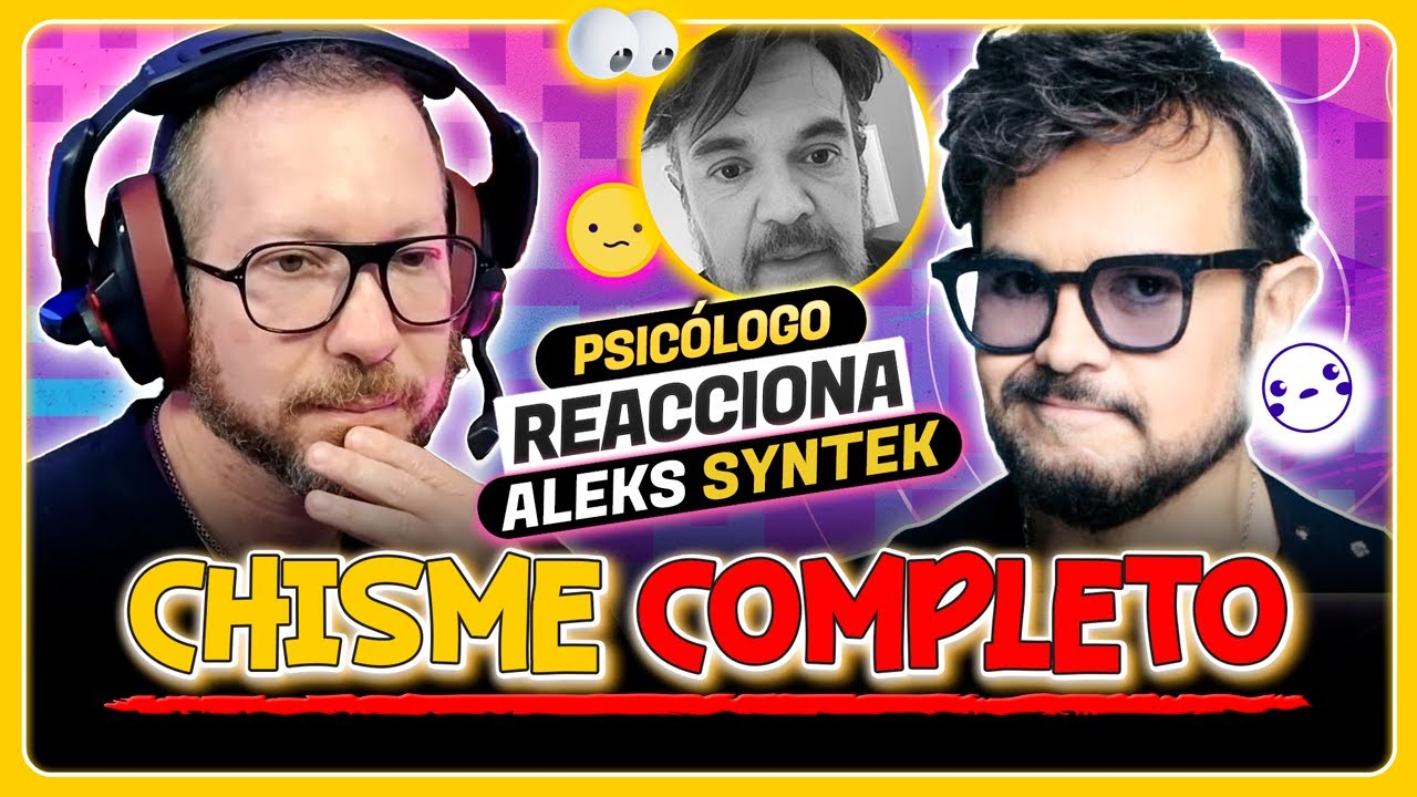 Los TERRIBLES TRASTORNOS de ALEKS SYNTEC ¿Se metó con M3NOR3S de edad? | CHISME COMPLETO