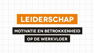 Leiderschap - Motivatie en betrokkenheid op de werkvloer volgens Gallup