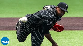Kumar Rocker's 11-strikeout NCAA baseball super regional vs. ECU