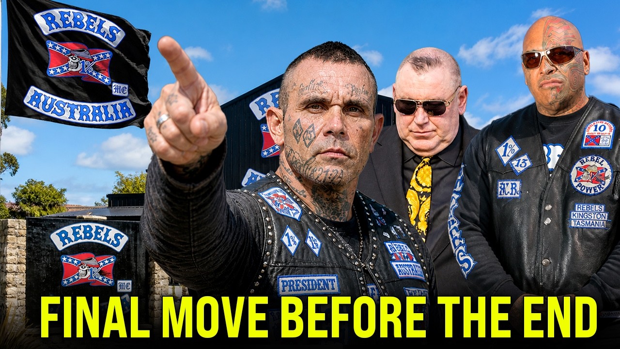 Victoria's Rebels Run Before The Ban On Bikie Colours Took Hold - YouTube