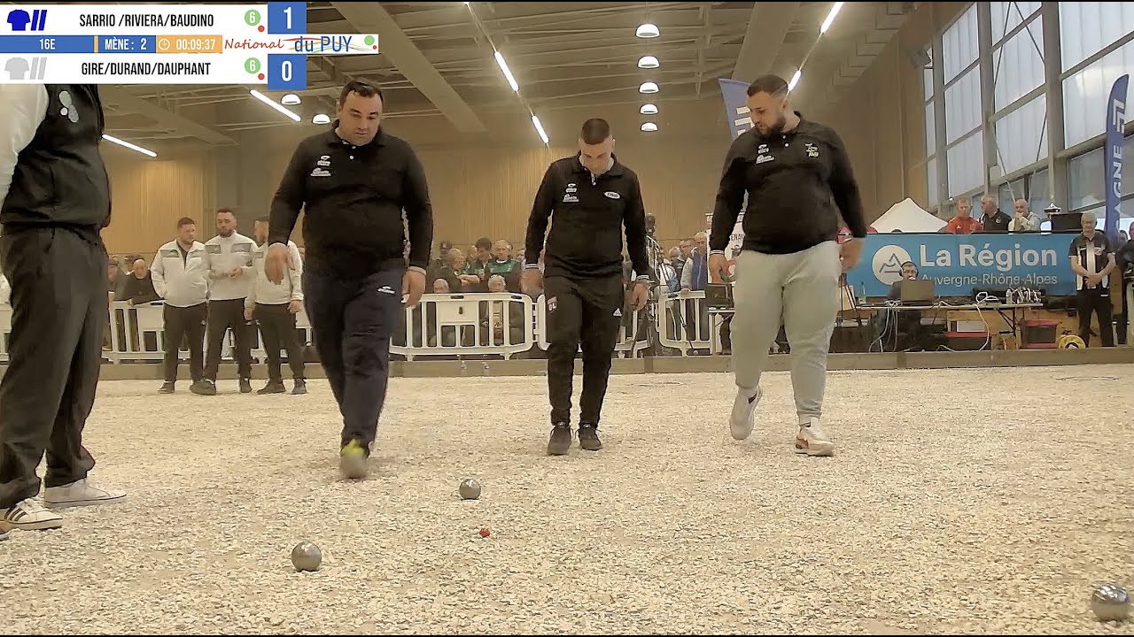 Miniature : 16e SARRIO vs GIRE (Début) : National du Puy pétanque - Mars 2022