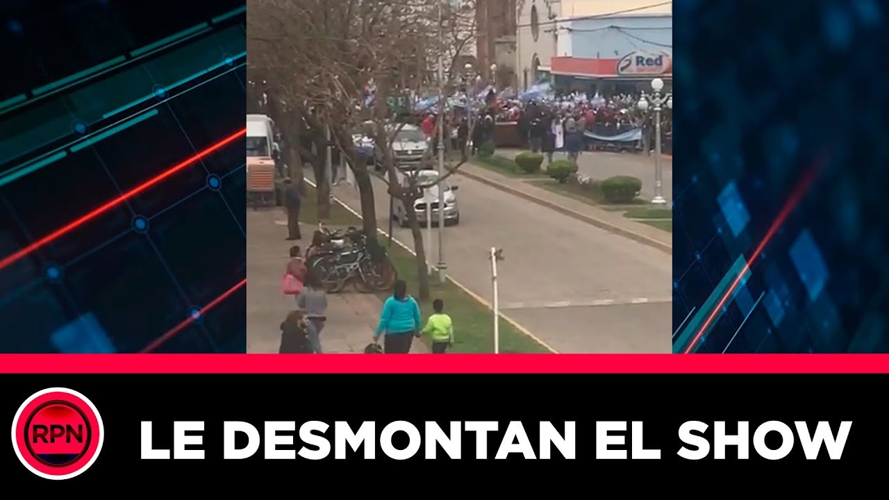Vecino de Santa Fe desenmascara la puesta en escena para la marcha del