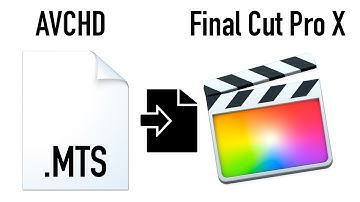 Solved. How to Import AVCHD & MTS, M2TS files to Final Cut Pro X on macOS for Editing Easily