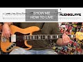 Audioslave // Show Me How To Live // Bass Cover with TABs