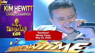 Grabe ang Galing!👏 Kim Hewitt Sings Emotions by Mariah Carey on Its Showtime | #viral #itsshowtime