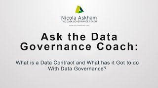 What is a Data Contract, and What's it got to do With Data Governance?