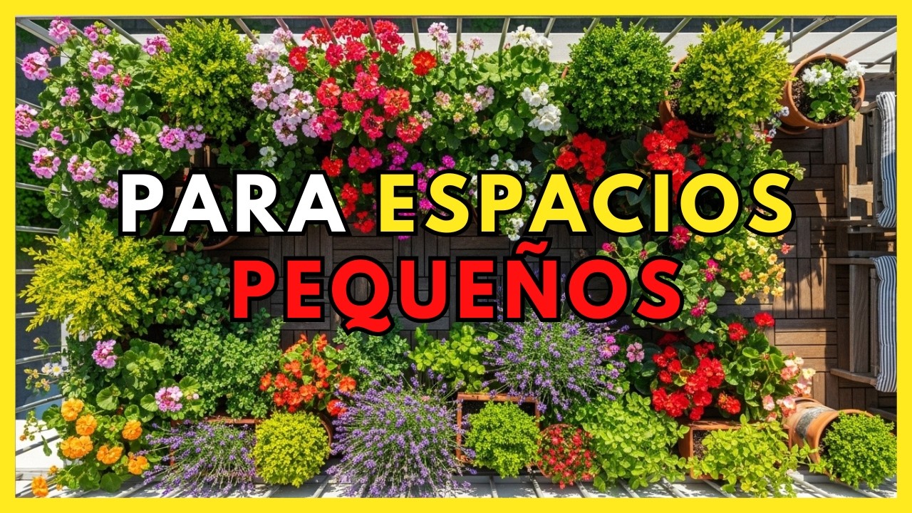7 PLANTAS ORNAMENTALES que TRANSFORMAN JARDINES PEQUEÑOS en PARAÍSOS