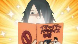 Sasuke Reads Jirayas Book Dubbed