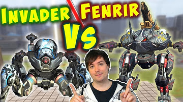 INVADER VS FENRIR - NEW Best Tanks Compared War Robots Mk2 Gameplay WR