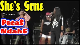 SHE 'S GONE (tafsir jowo) PARODI cover Musik Humor Pecas Ndahe Live Perfome