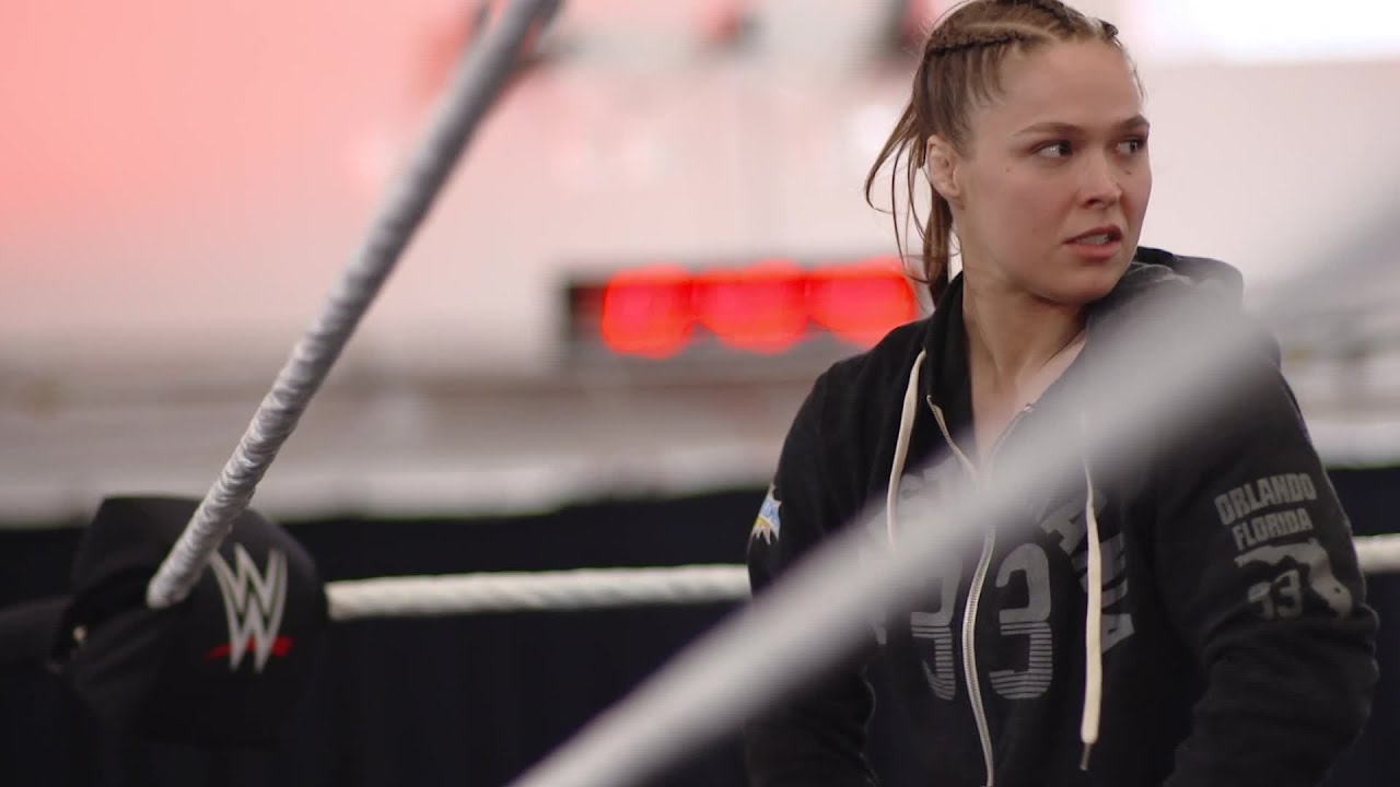 Ronda Rousey trains for four hours straight at WWE's Performance Center