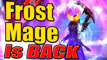 Frost Mage IS BACK !!! Wow Battleground 10.1.5 Dragonflight World of Warcraft PvP
