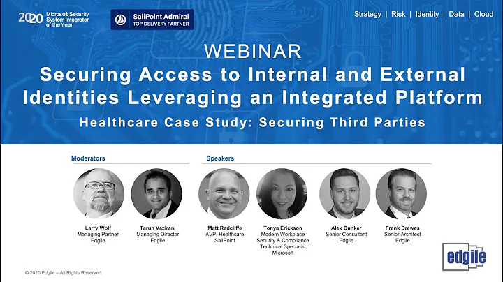 Securing Access to Internal and External Identitie...