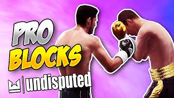 Learn How to Block in Undisputed!