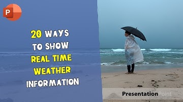20 Ways to Show Real-Time Weather Information