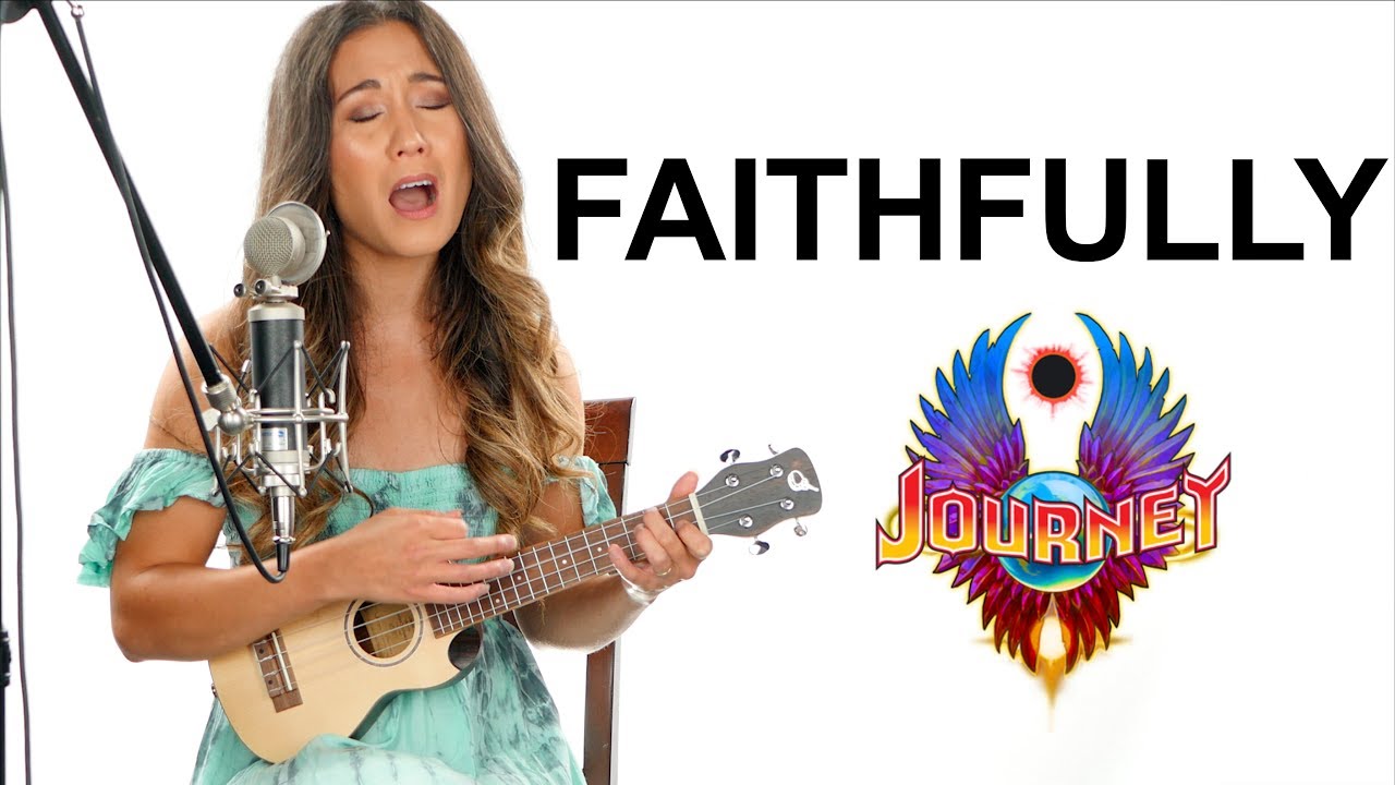 Faithfully Journey Ukulele Tutorial with Fingerpicking and Play Along