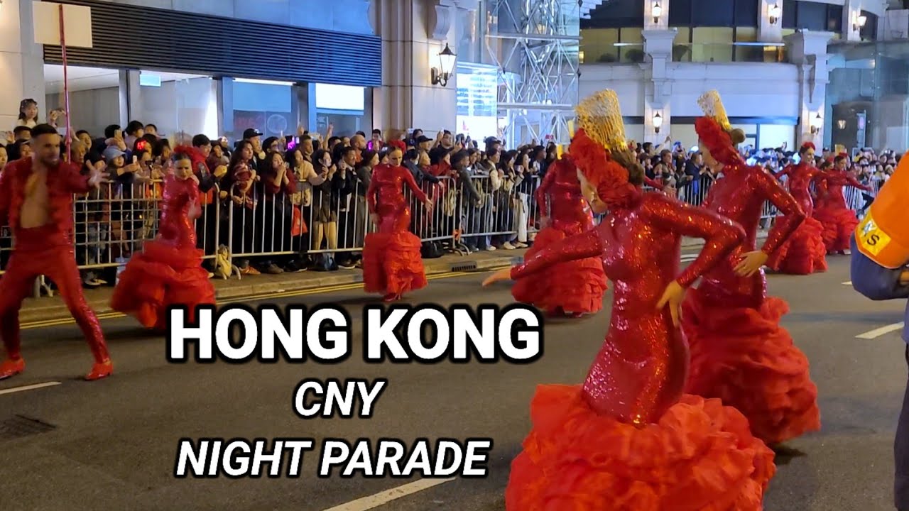 2026 Lunar New Year Night Parade | Tsim Sha Tsui Hong Kong