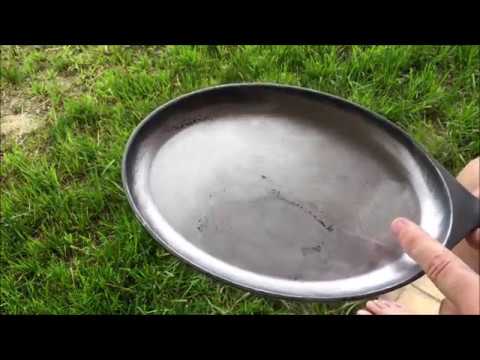 How to Make a Modern Cast-Iron Pan Smooth Like Antique Cookware - Realtree  Store