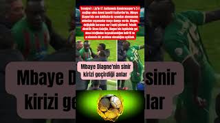 Mbaye Diagne'nin sinir kirizi geçirdiği anlar #amedspor #diagne