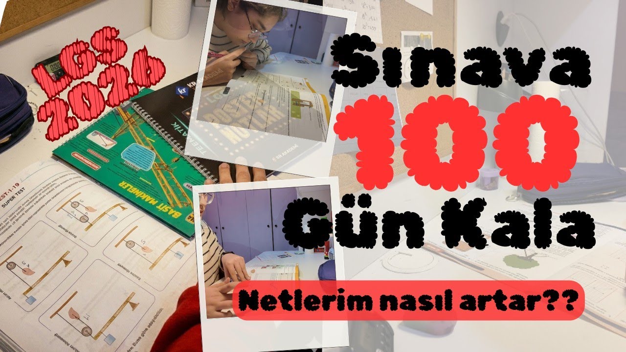 LGS 2026 Ders Çalışma Günlüğüm / LGS'ye 100 Gün Kala Netler Artar Mı?