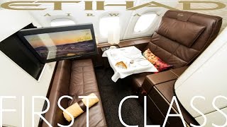 Etihad FIRST CLASS Apartment Abu Dhabi to London|Airbus A380 (+Lounge)