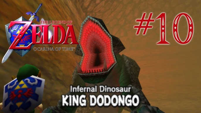 Detonado Completo 100%] Zelda: Ocarina of Time #9 - DODONGO'S CAVERN 