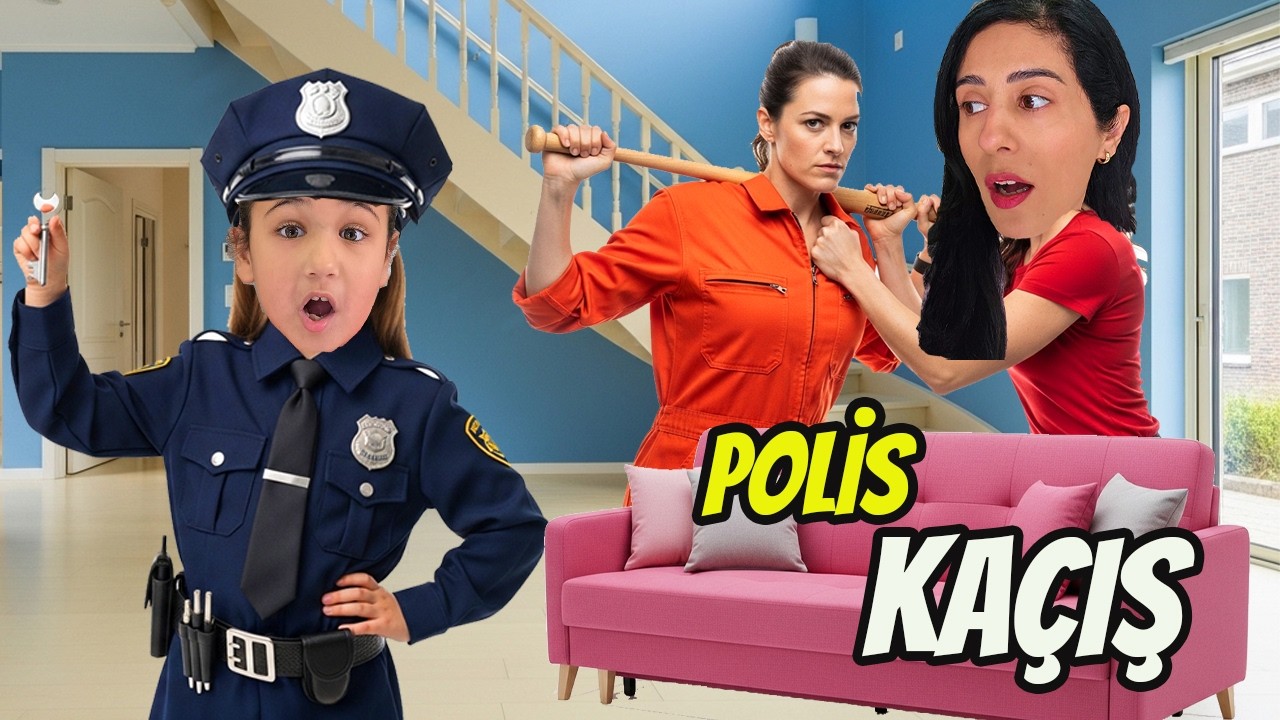 YENİ KOMŞUMUZUN ÇOCUĞU KÖTÜ BİRİ POLİS ÇAĞIRDIK ESRA NİL