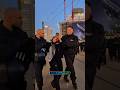Berlin, 03.03.2026 — At Alexanderplatz, Berlin police arrested a minor girl during a protest in