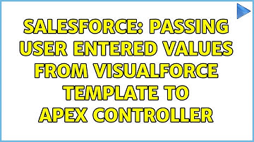 Salesforce: Passing user entered values from Visualforce template to Apex Controller