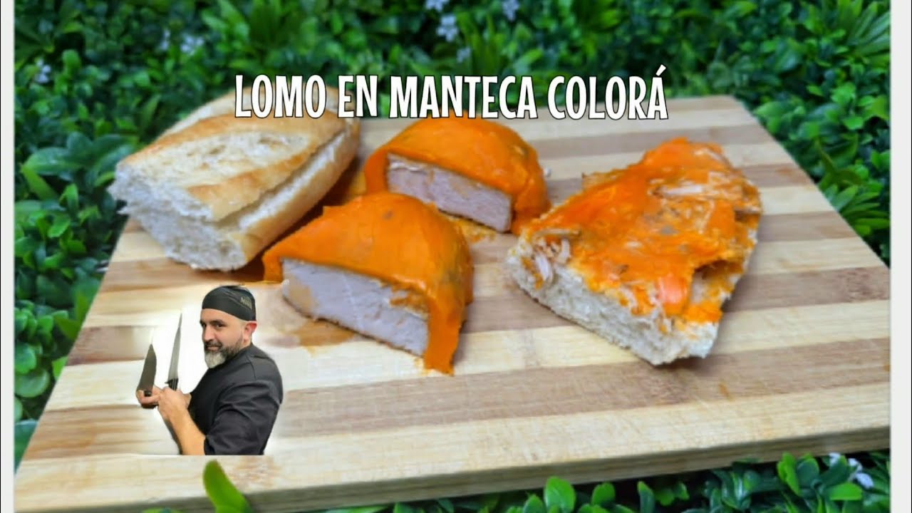 CONSÉRVALO EN FRÍO POR MESES, LOMO EN MANTECA COLORA.