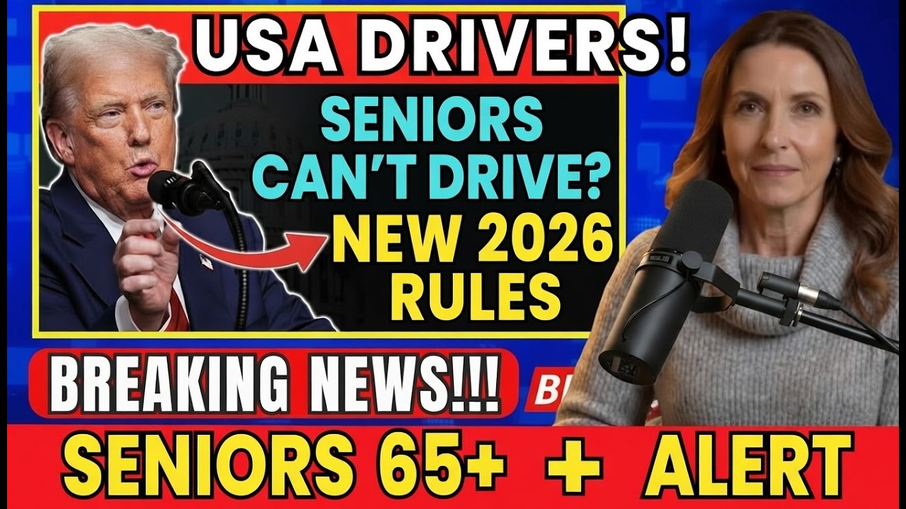 New USA Driving Rules 2026: Take Effect March 2026 — Seniors 65+ Alert