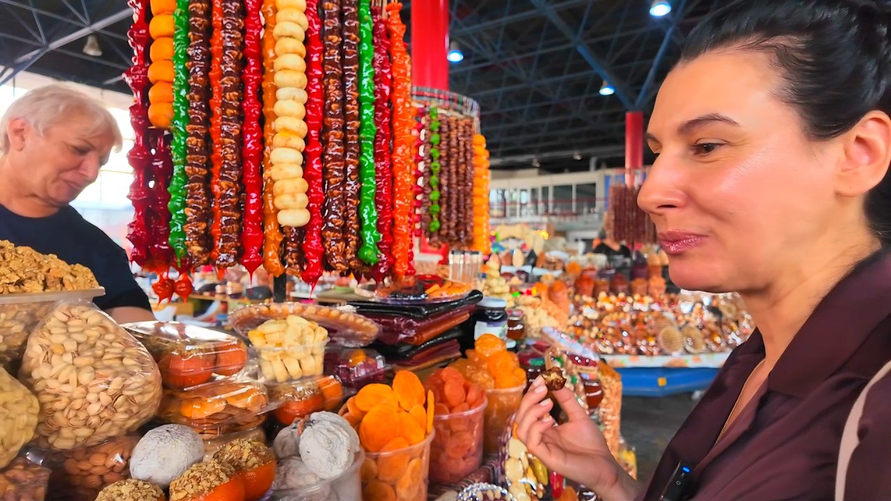 ЗА КОПЕЙКИ КУПИЛИ ПРОДУКТЫ НА РЫНКЕ В ЕРЕВАНЕ❗❗❗А В ПОДАРОК ПОЛУЧИЛИ ЦЕЛУЮ ДЫНЮ❗❗❗АРМЕНИЯ 2025