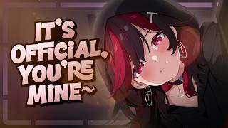 Possessive Goth Roommate Steals Your Bed (And Your Heart!) | F4M ASMR Roleplay | Cuddles