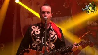 ▲Stu Arkoff - Zombie Ghost Train set at the Psychobilly Meeting 2016