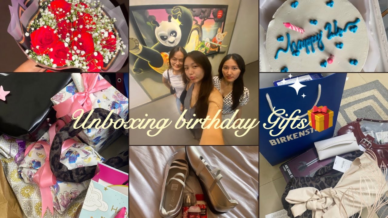 Unboxing gifts| late bday treat|What’s in my bag|tibetan vlogger|