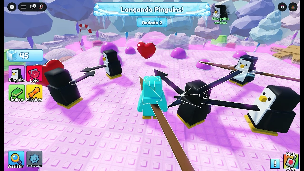 MINHA PRIMEIRA VEZ JOGANDO ESSE JOGO DE PENNGUIN