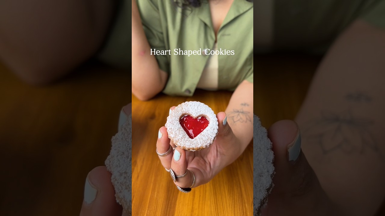 Печенье Jim Jam в форме сердца ❤️