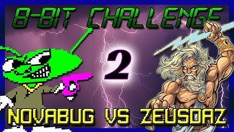 8-Bit Challenge #2: Jumping Jack & ? (Novabug Vs Zeusdaz)