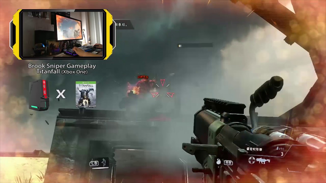 【Brook Sniper】Titanfall (Keyboard and Mouse Converter on XBOX ONE)
